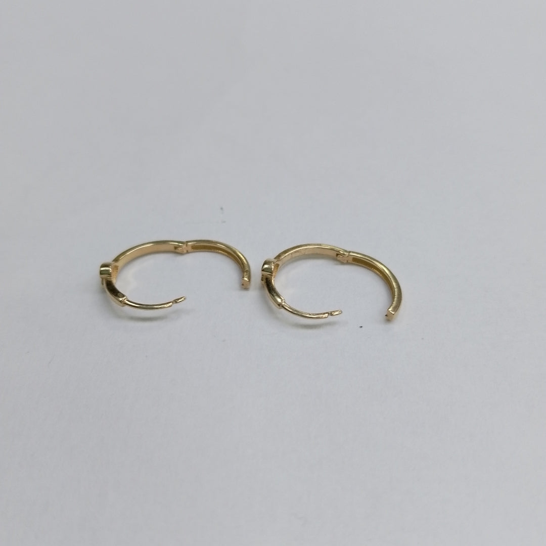 BROQUELES ORO 14K 1.3 (NUEVO)