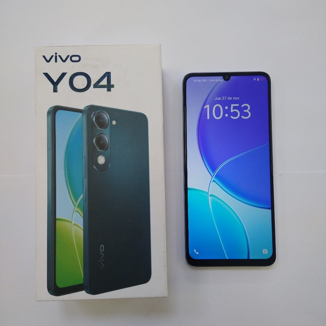 CELULAR VIVO Y04 V2430 (2025) 256 GB 4 GB RAM (SEMINUEVO)