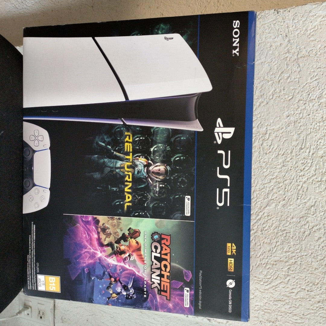 CONSOLA DE VIDEOJUEGO SONY PS5 DIGITAL 825 SSD (SEMINUEVO)