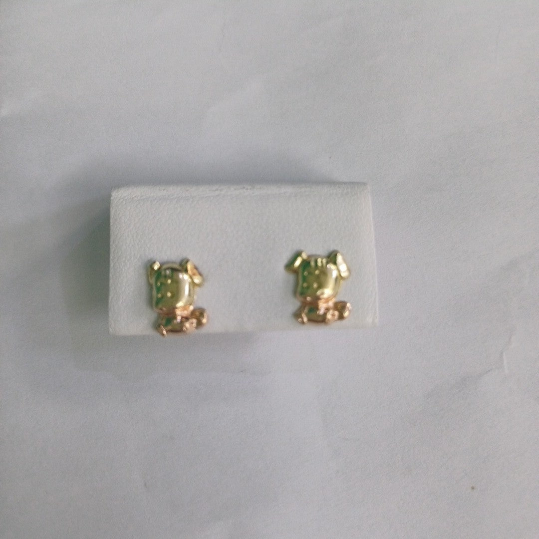 BROQUELES PAR. ORO. 14 K 0.8 GRMS (SEMINUEVO)