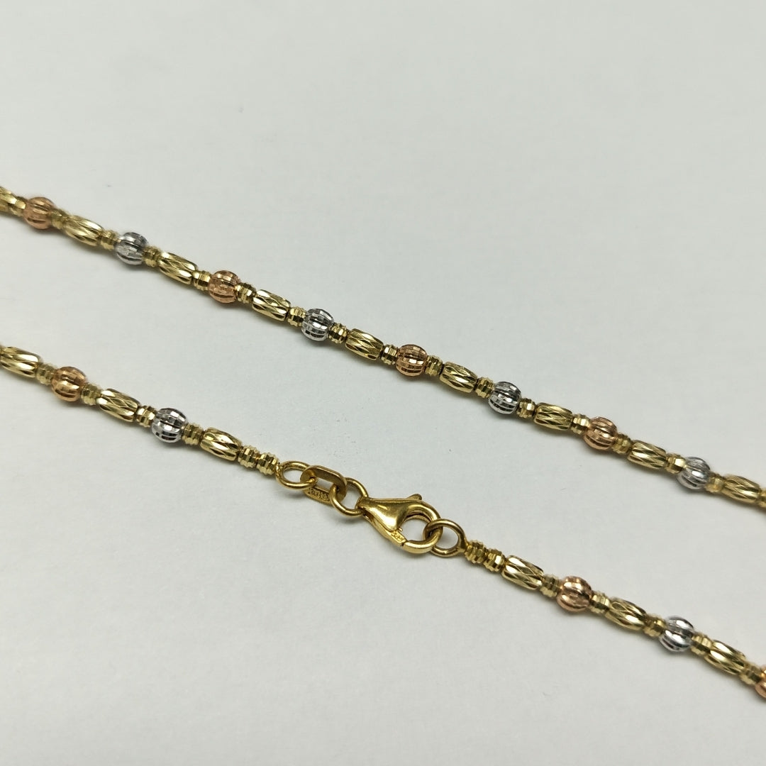 CADENA. ORO. 14 K 8 GRMS (SEMINUEVO)