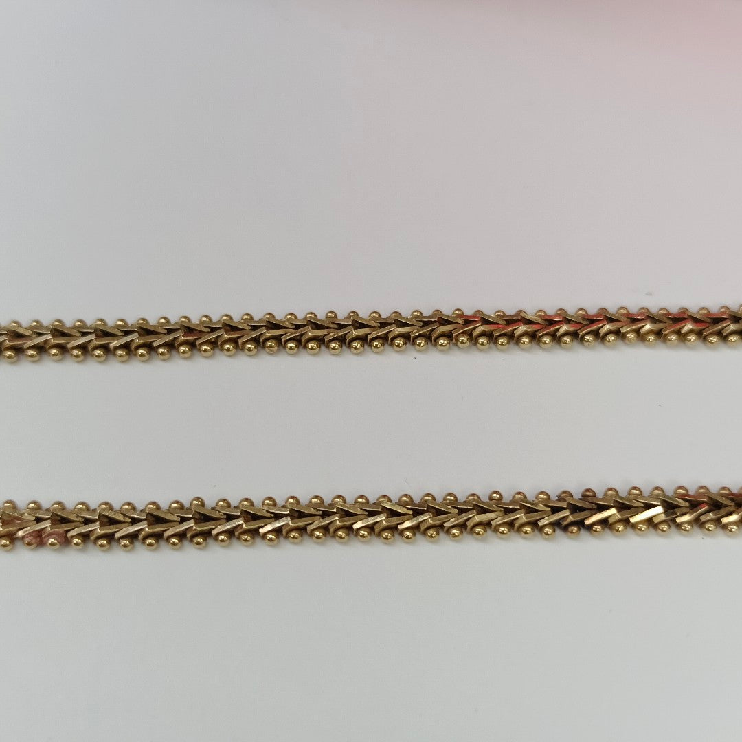 GARGANTILLA. ORO. 14 K 18.6 GRMS (SEMINUEVO)