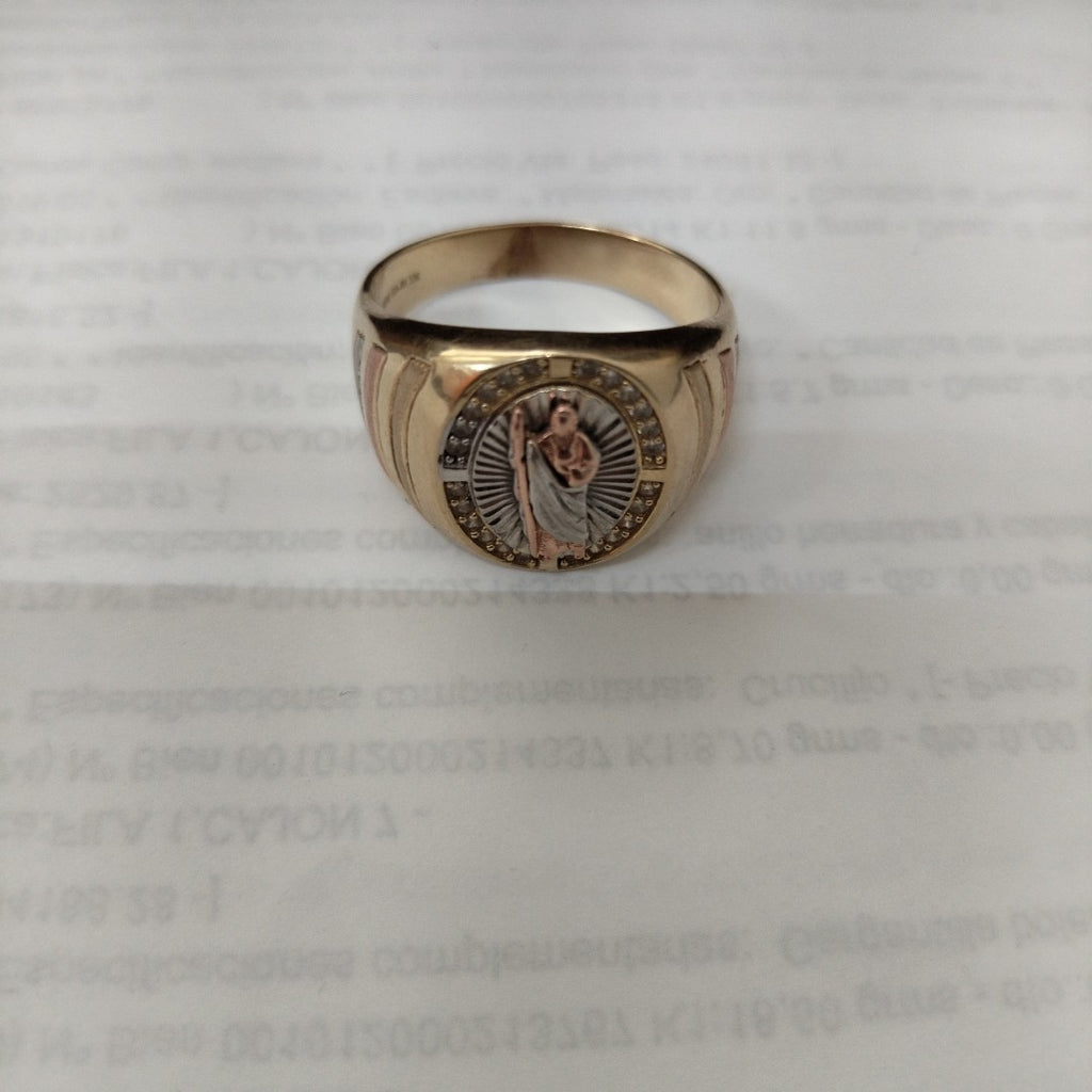 ANILLO. ORO. 10 K 8 GRMS (SEMINUEVO)