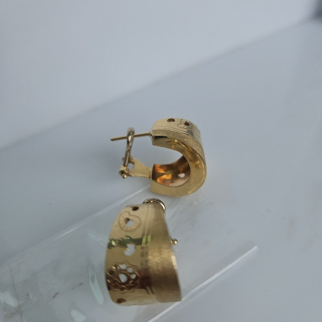 K1 4,50 GRMS 14 K ESPECIFICACIONES COMPLEMENTARIAS ARETES HECHURA ESPECIAL (SEMINUEVO)