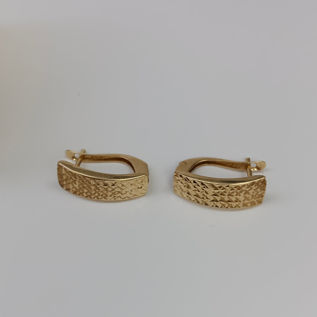 ARETES PAR. ORO. 14 K 1.8 GRMS (SEMINUEVO)
