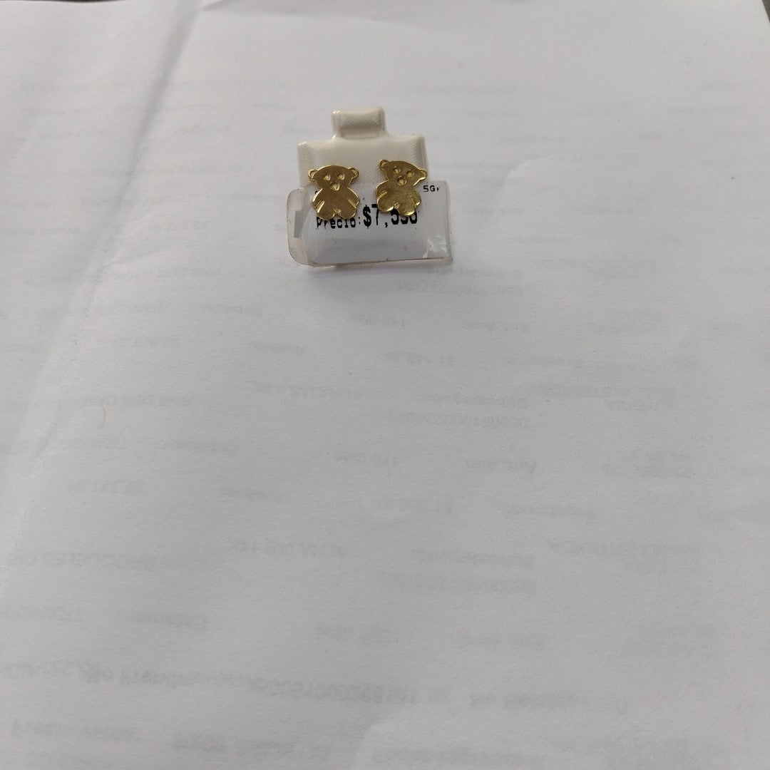 BROQUELES ORO 14K 1.5 (NUEVO)