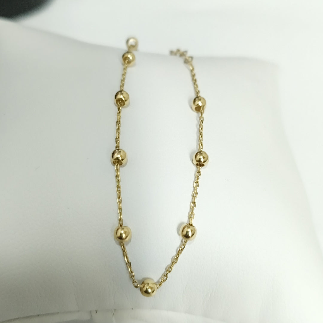 PULSERAS DAMA ORO 14K 1.4 (NUEVO)