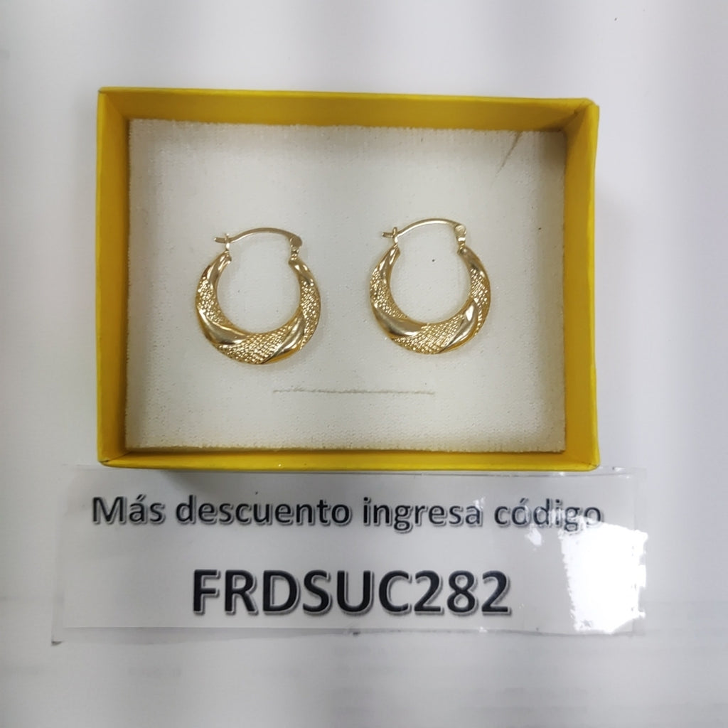 ARRACADAS PAR. ORO. 10 K 1.6 GRMS (SEMINUEVO)