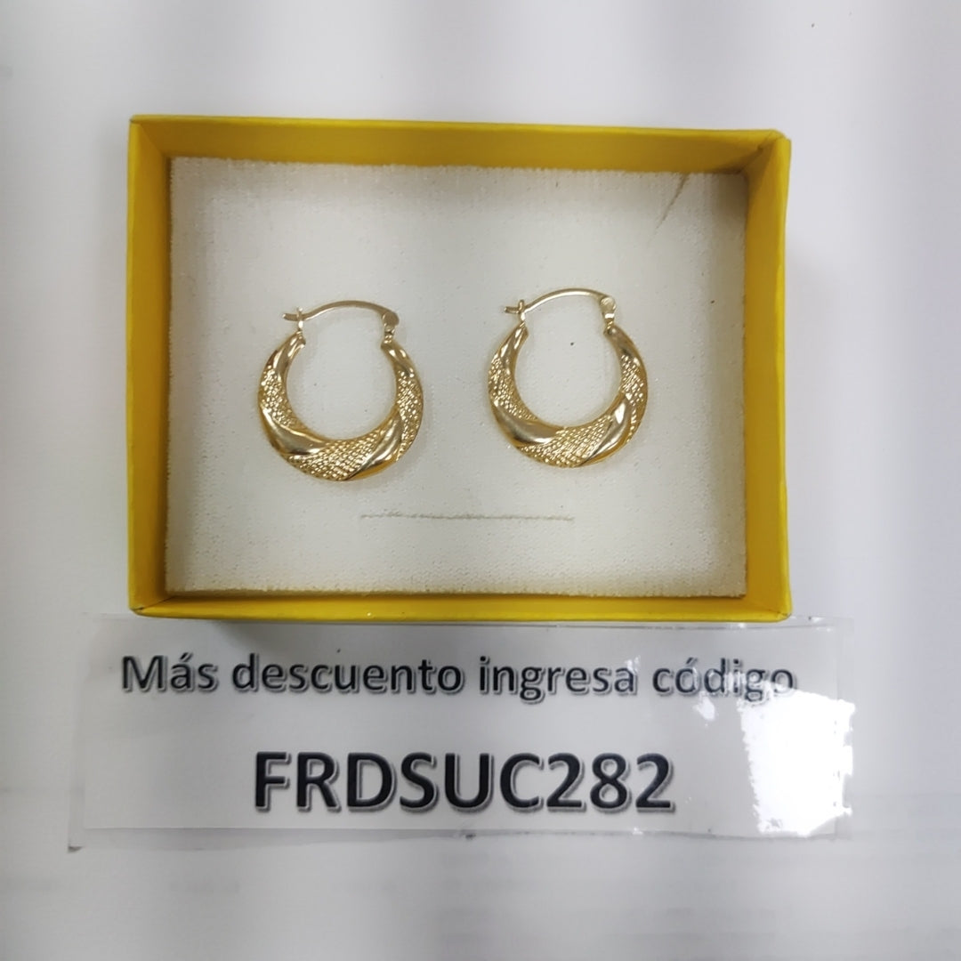 ARRACADAS PAR. ORO. 10 K 1.6 GRMS (SEMINUEVO)