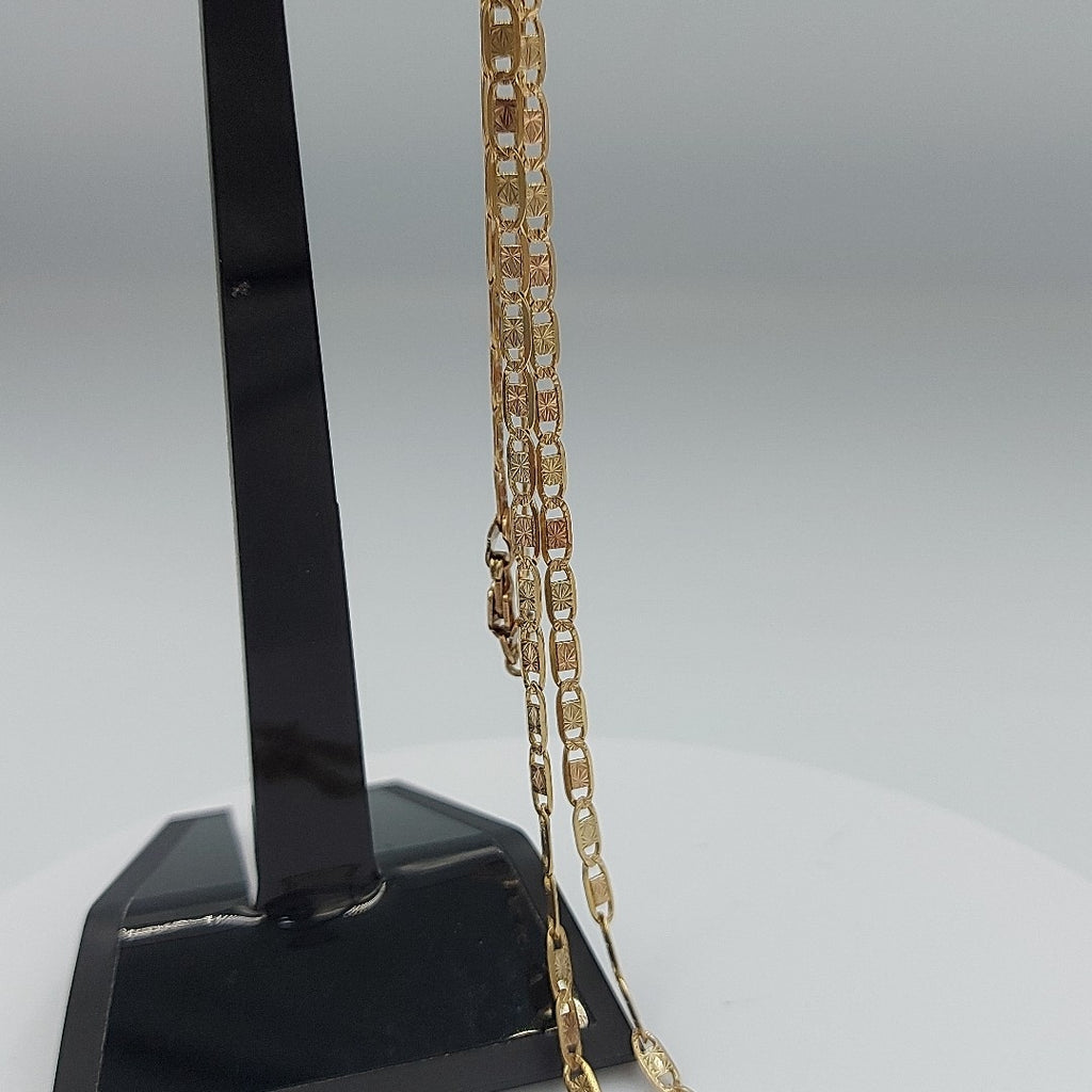CADENA. ORO. 10 K 7.2 GRMS (SEMINUEVO)