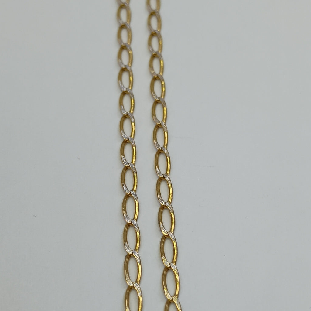 CADENA,CRUCIFIJO ORO 14 K 7,40 GRMS (SEMINUEVO)