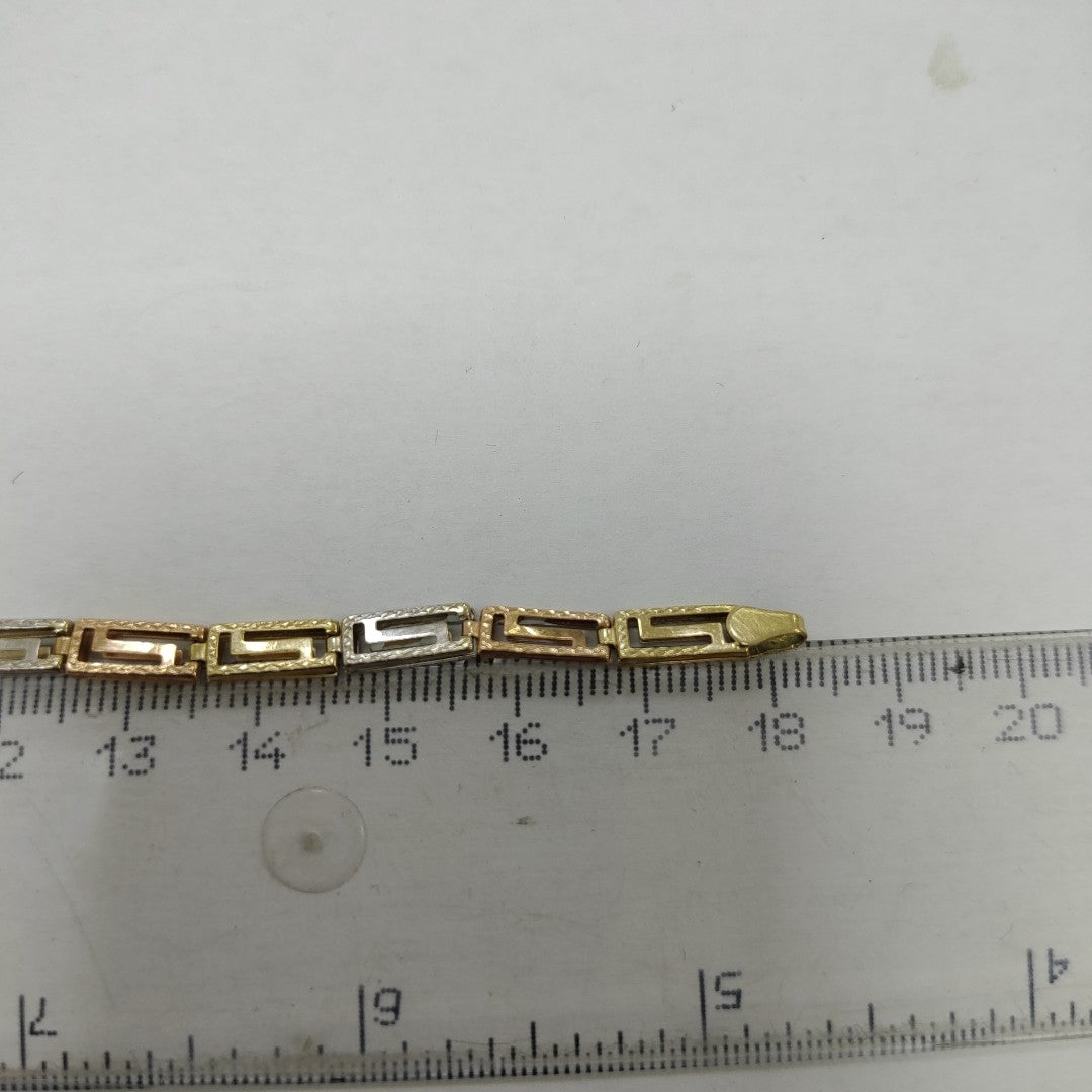 PULSERA. ORO. 14 K 3.9 GRMS (SEMINUEVO)