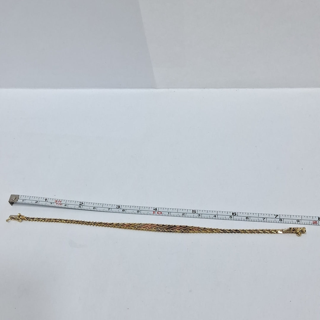 PULSERA. ORO. 14 K 7.3 GRMS (SEMINUEVO)