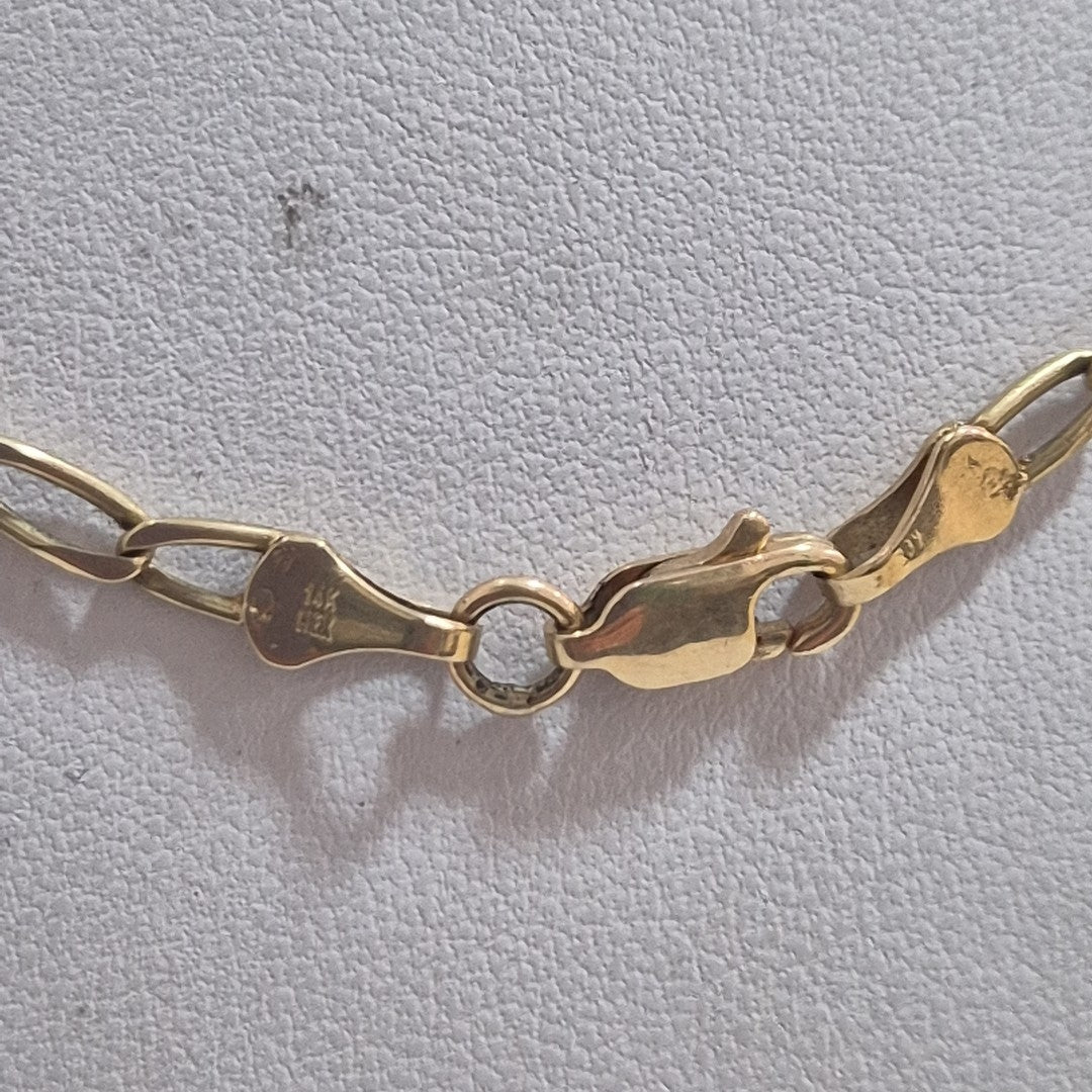 CADENA. ORO. 14 K 9.5 GRMS (SEMINUEVO)