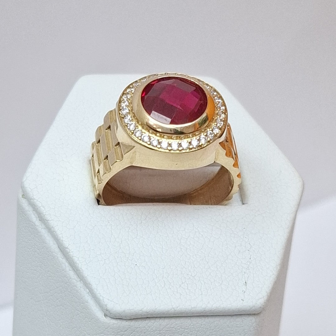 ANILLO. ORO. 10 K 6.3 GRMS (SEMINUEVO)