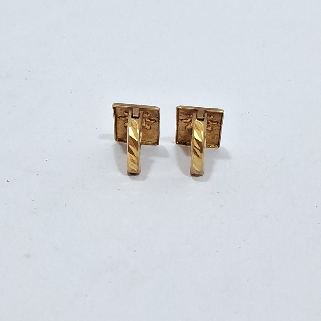 ARETES PAR. ORO. 14 K 2.9 GRMS (SEMINUEVO)