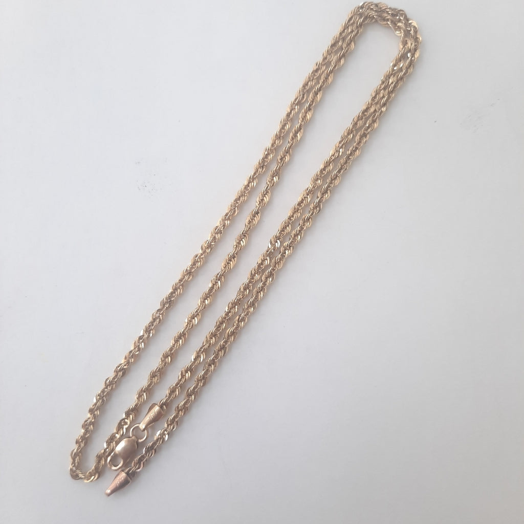 CADENA. ORO. 14 K 2.2 GRMS (SEMINUEVO)