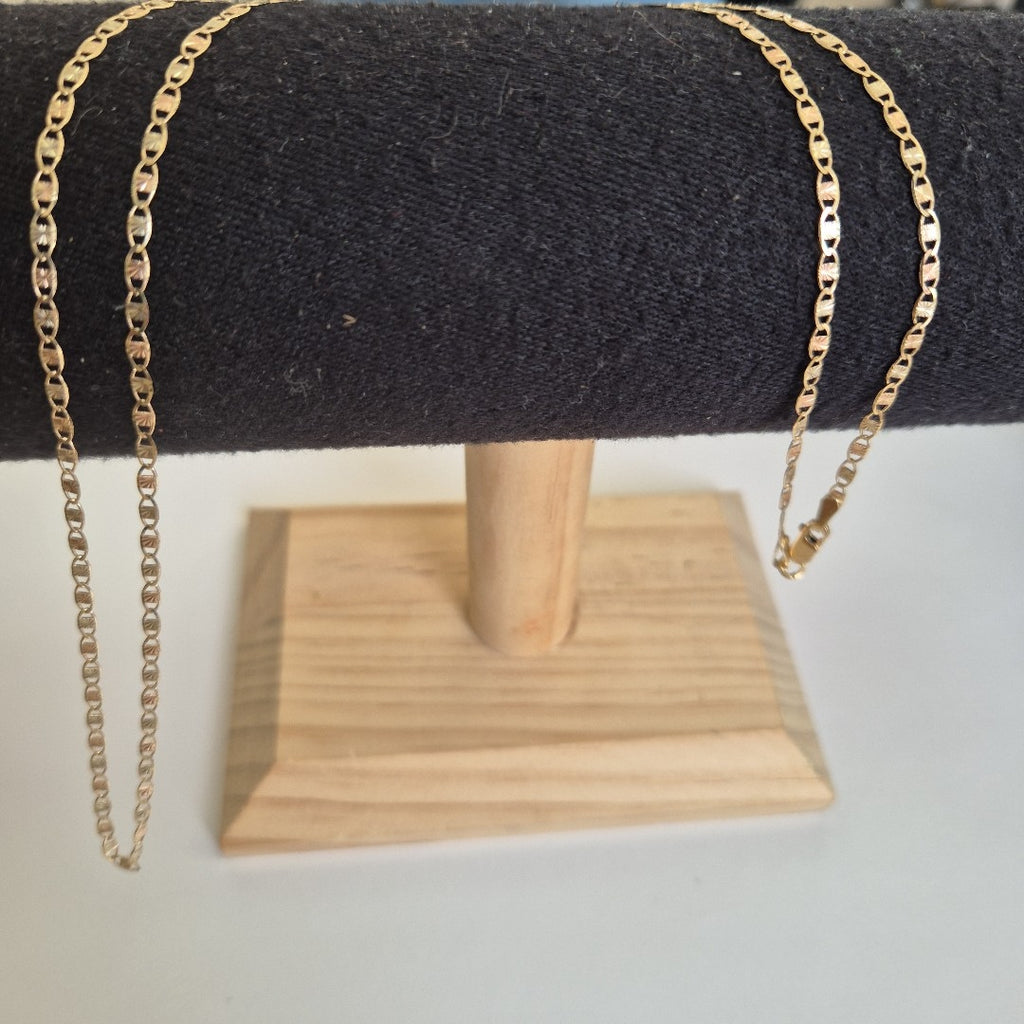 CADENA TEJIDO MARINERO 3.61GR 55 CM (NUEVO)