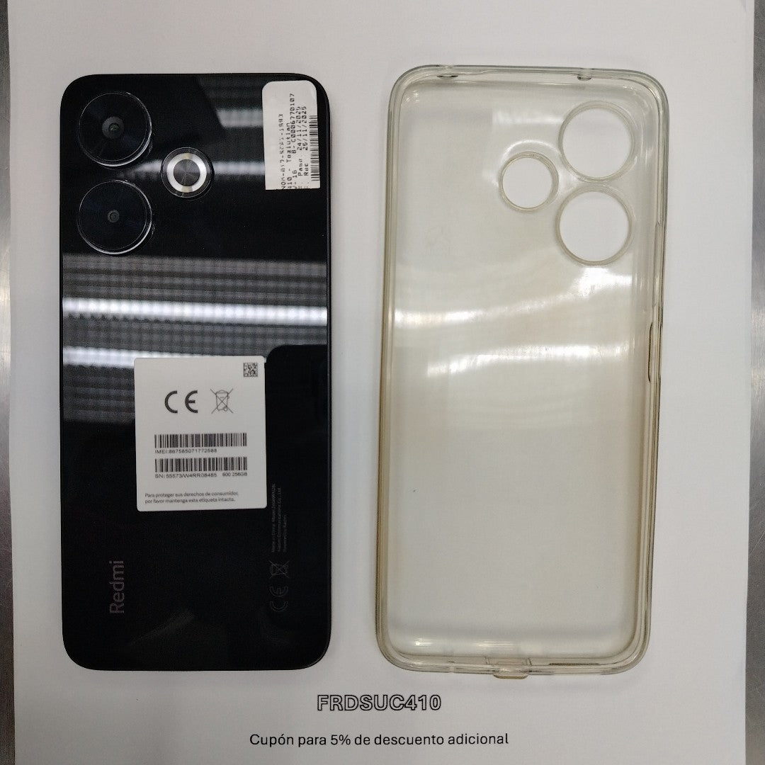 CELULAR XIAOMI REDMI 13 24049RN28L (2024) 256 GB 8 GB RAM (SEMINUEVO)