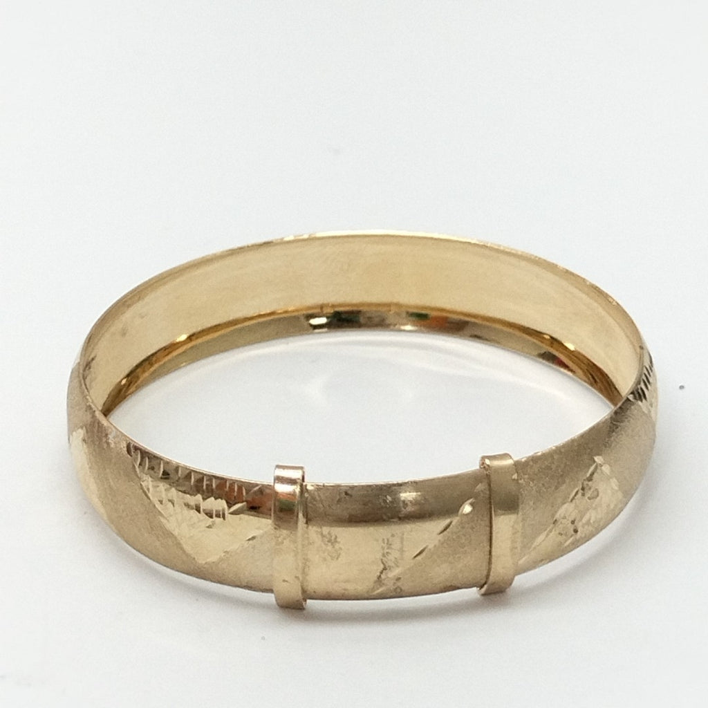 K1 7,10 GRMS 14 K ESPECIFICACIONES COMPLEMENTARIAS PULSERA RIGIDA AJUSTABLE (SEMINUEVO)