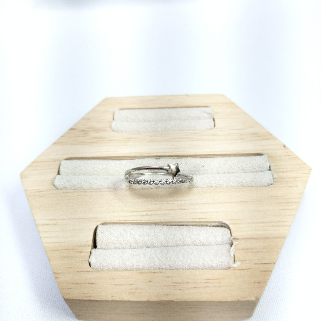 10228ANI10190B396 FRD20 ANILLOS DAMA ORO 14K 1.7GRS (NUEVO)