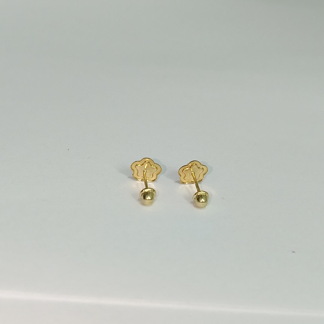 BROQUELES ORO 10K 1 (NUEVO)