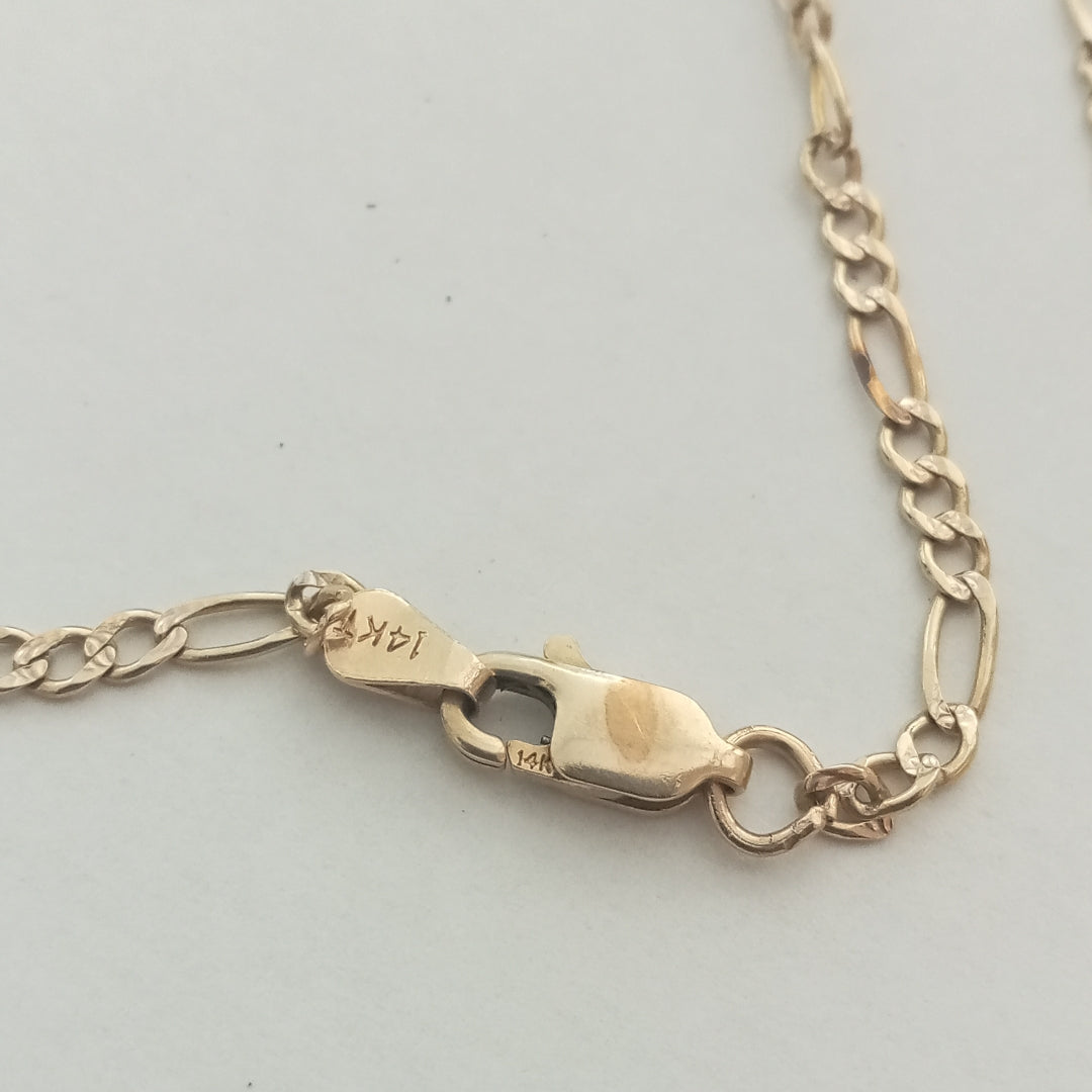 COLLAR ORO,RODIADO 14 K 5,90 GRMS (SEMINUEVO)