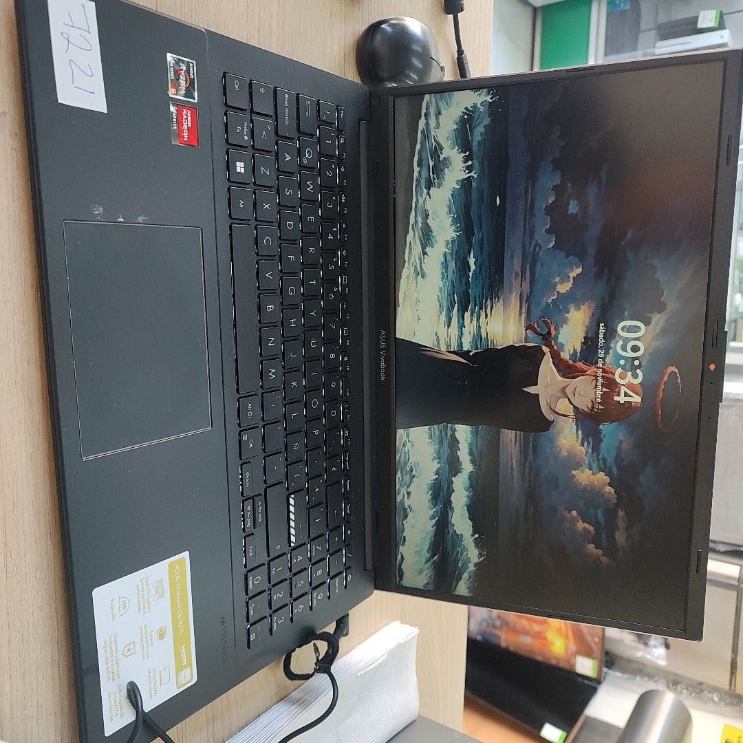 LAPTOP ASUS VIVOBOOK GO 15 E1504FA-NJ601W (2023) 512 GB SSD 8 GB RAM (SEMINUEVO)