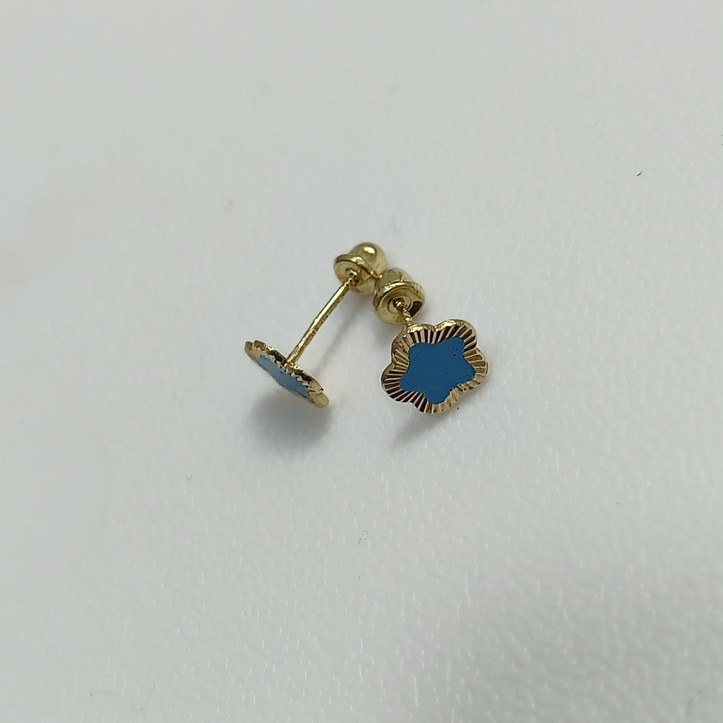 BROQUELES ORO 10K 1 (NUEVO)