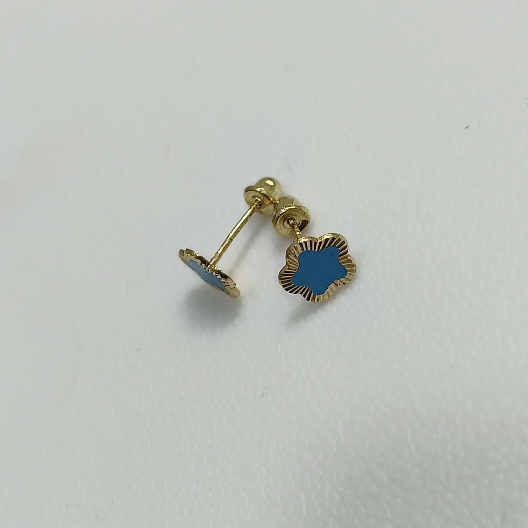 BROQUELES ORO 10K 1 (NUEVO)