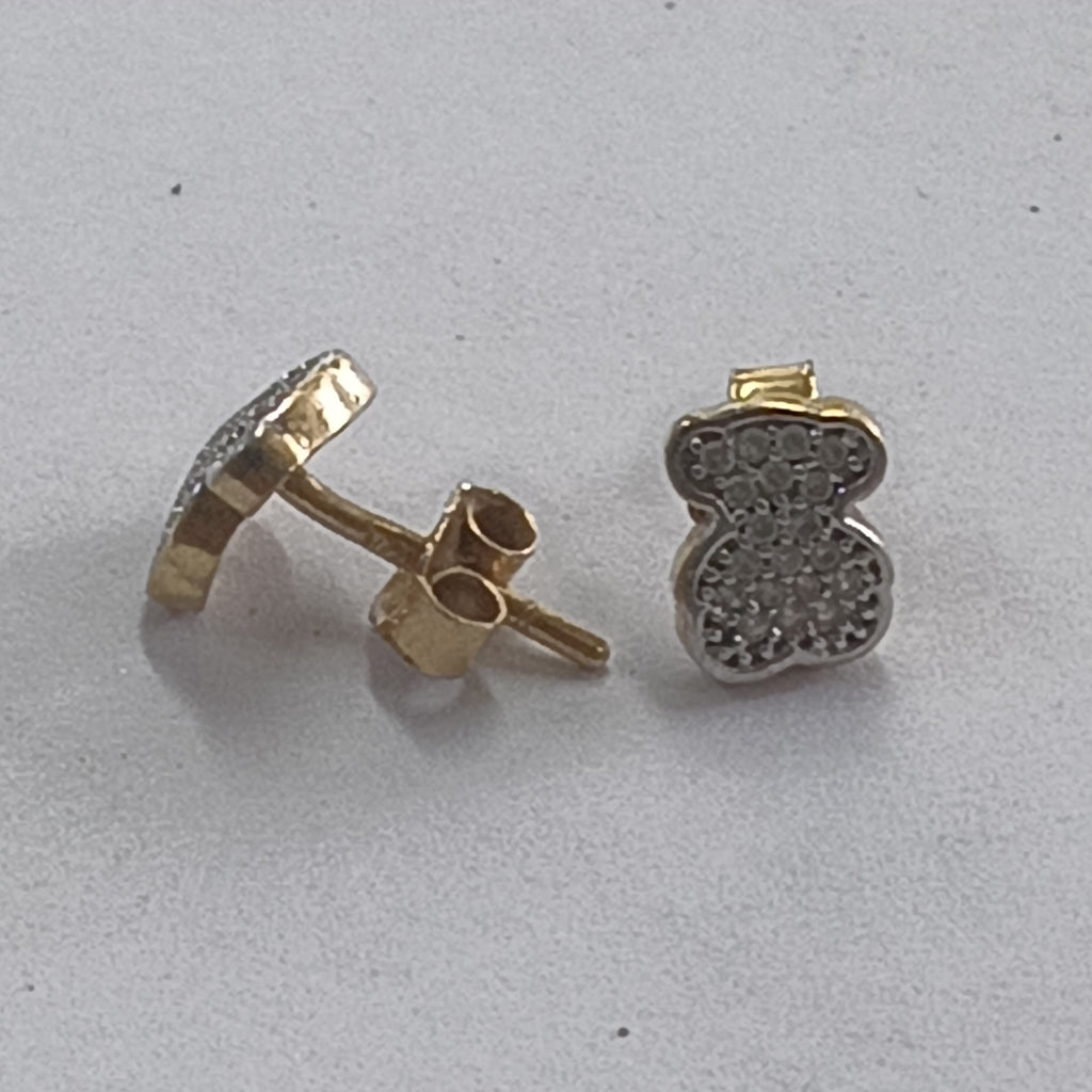 ARETES PAR. ORO. 14 K 1.9 GRMS (SEMINUEVO)