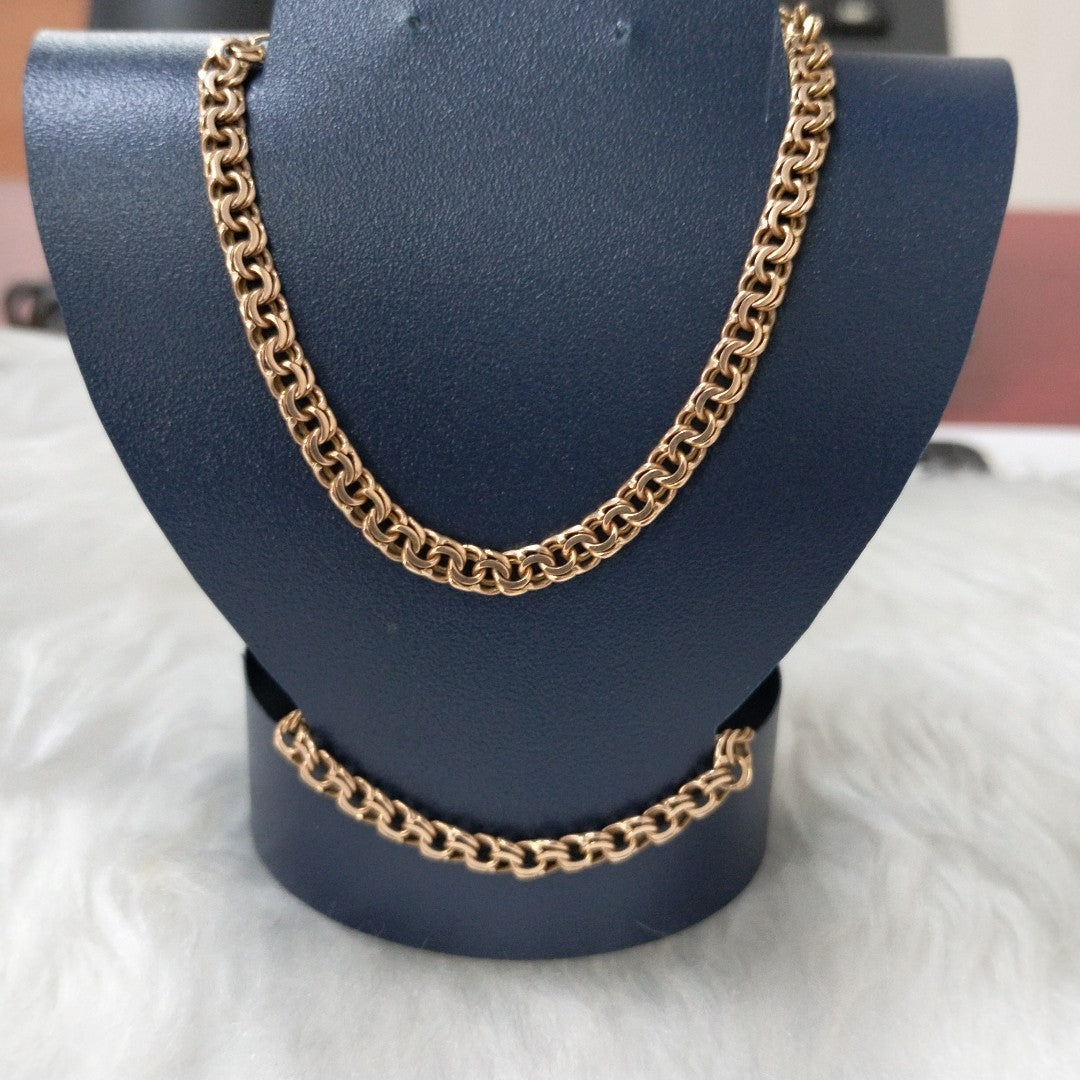 CADENA. ORO. 10 K 15.2 GRMS (SEMINUEVO)