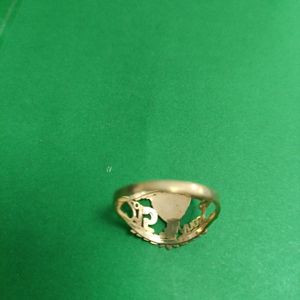 ANILLO CONMEMORATIVO. ORO. 10 K 1.3 GRMS (SEMINUEVO)