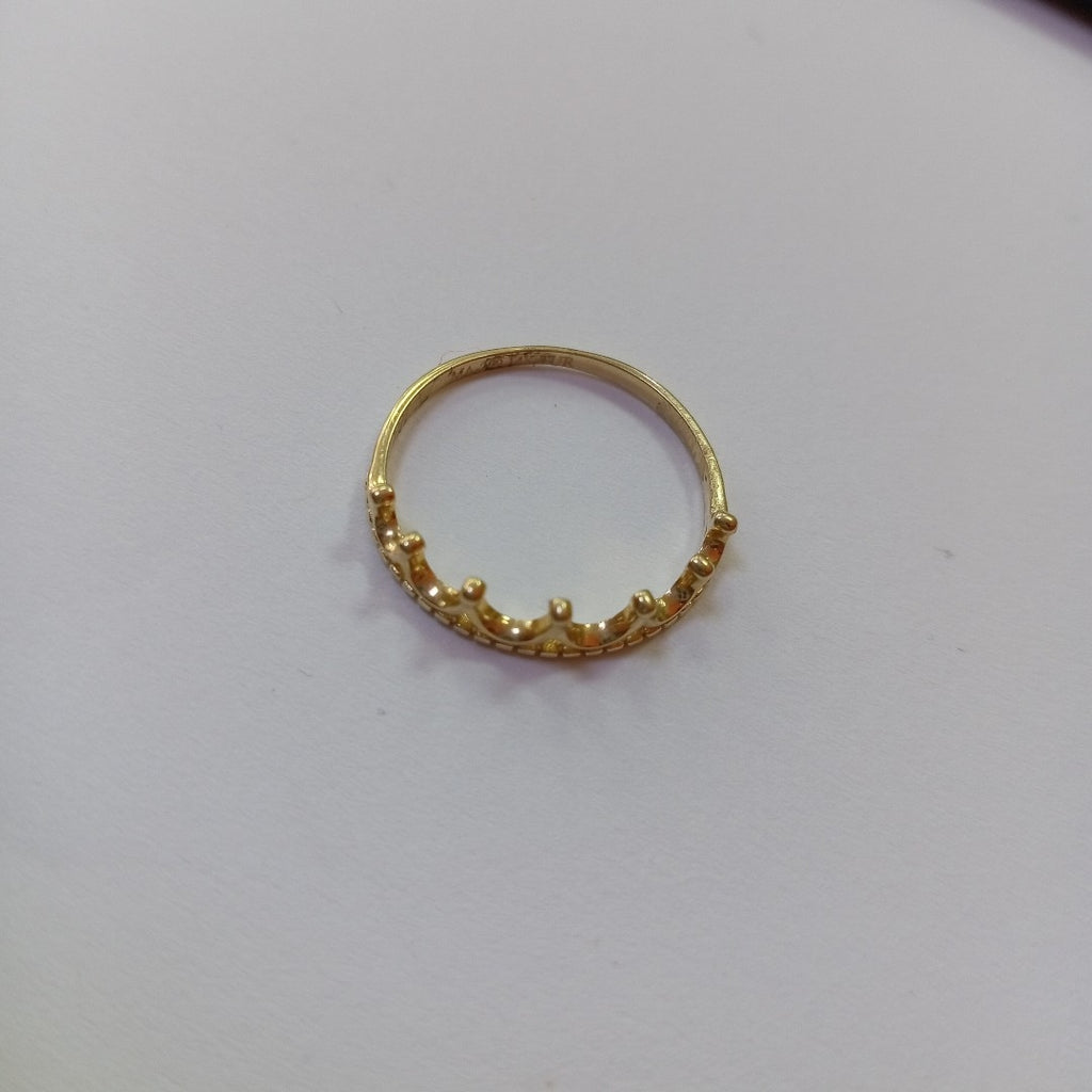 10950AND00080A5249 FRD29 ANILLO CADENA ORO 10K 1.5GRS (NUEVO)