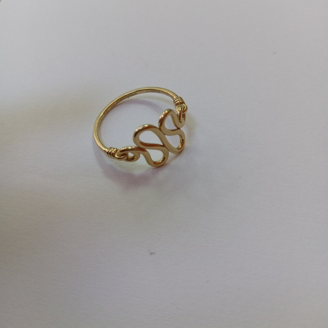 10950ANI99660A249 FRD15 ANILLOS DAMA ORO 10K 1.4GRS (NUEVO)