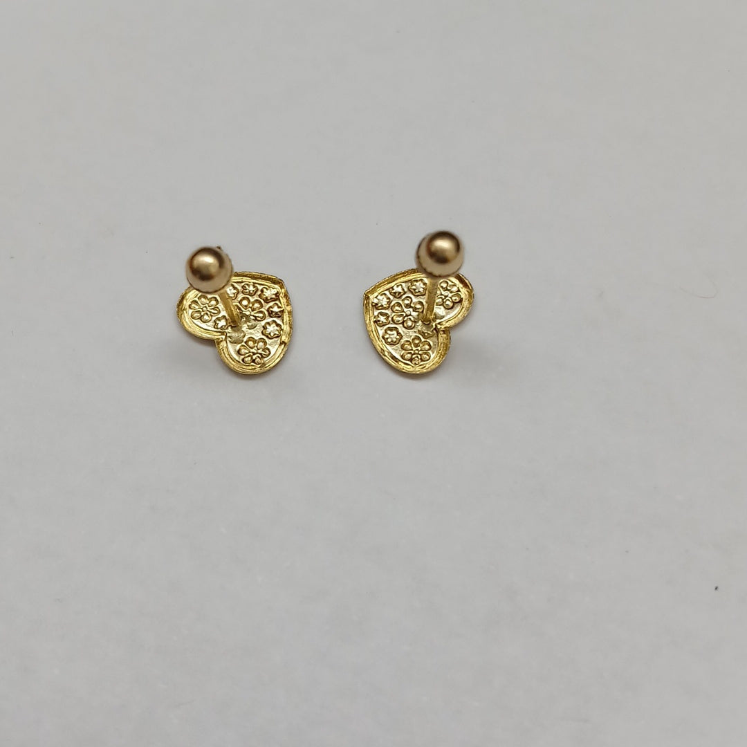 BROQUELES ORO 10K 1 (NUEVO)