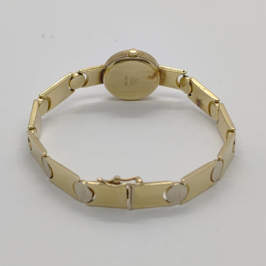 RELOJ CAJA Y PULSO ORO ORO 14 K 18,50 GRMS (SEMINUEVO)