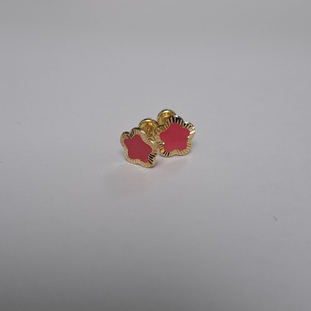 BROQUELES ORO 10K 1 (NUEVO)