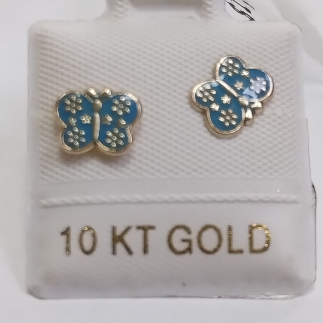 BROQUELES ORO 10K 1 (NUEVO)