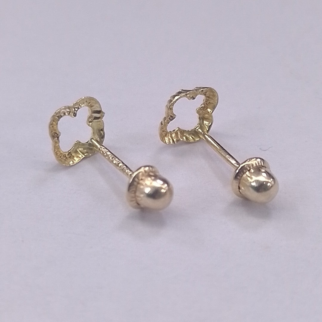 BROQUELES ORO 10K 1 (NUEVO)