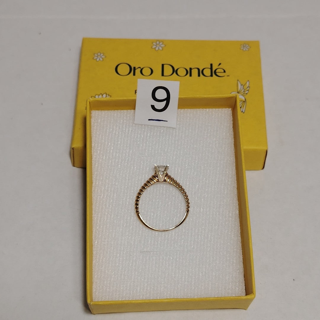 10239SOL17080B975 FRD24 SOLITARIOS ORO 14K 2.7GRS (NUEVO)