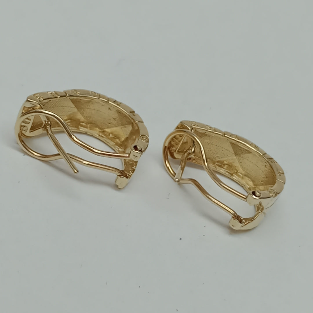 ARETES PAR ORO 14 K 5,30 GRMS (SEMINUEVO)