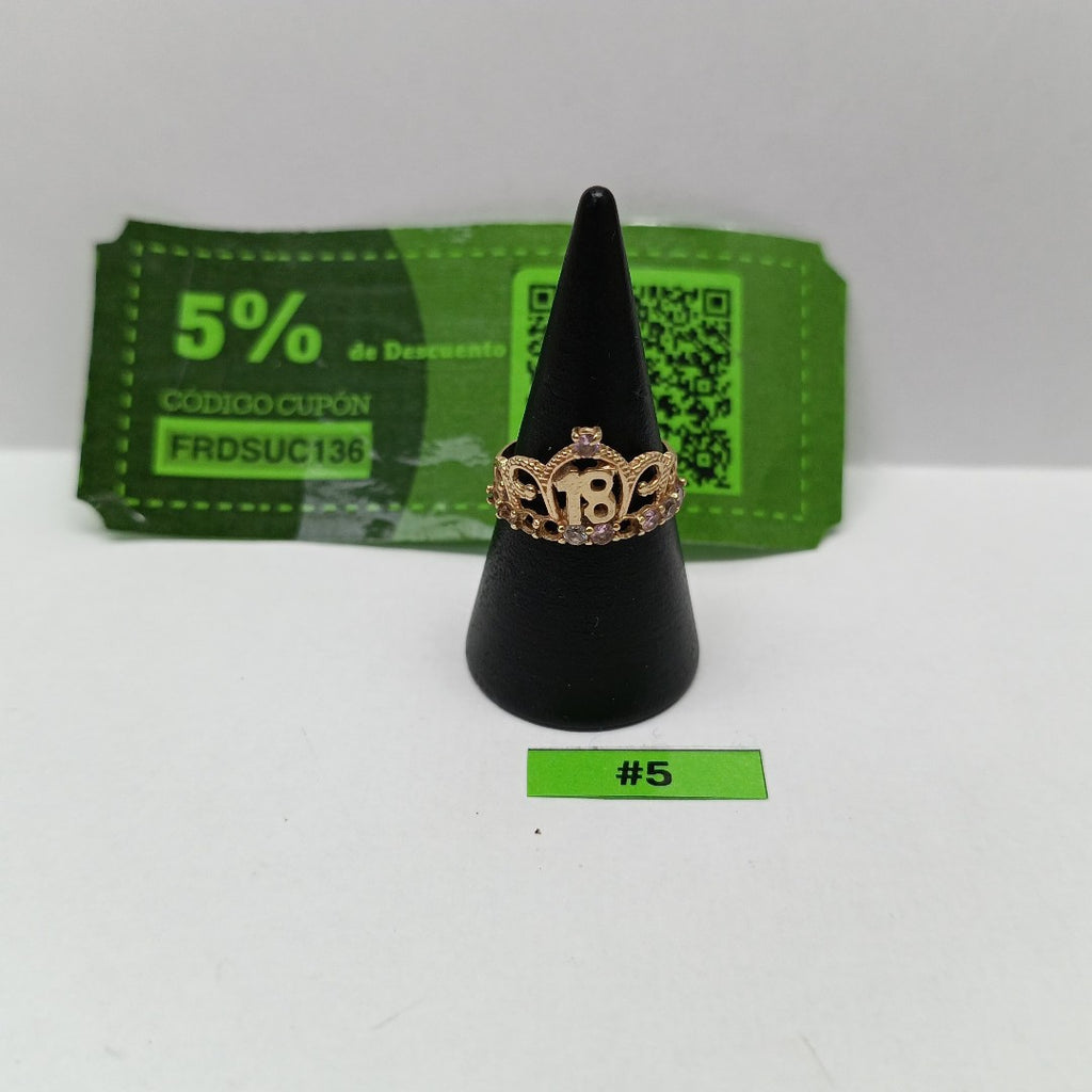 ANILLITO. ORO. 14 K 1.6 GRMS (SEMINUEVO)