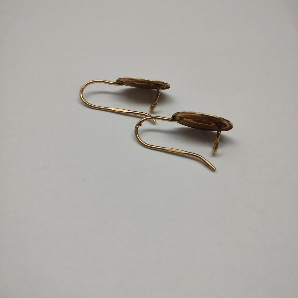 ARETES PAR. ORO COMBINADO. 10 K 1.3 GRMS (SEMINUEVO)