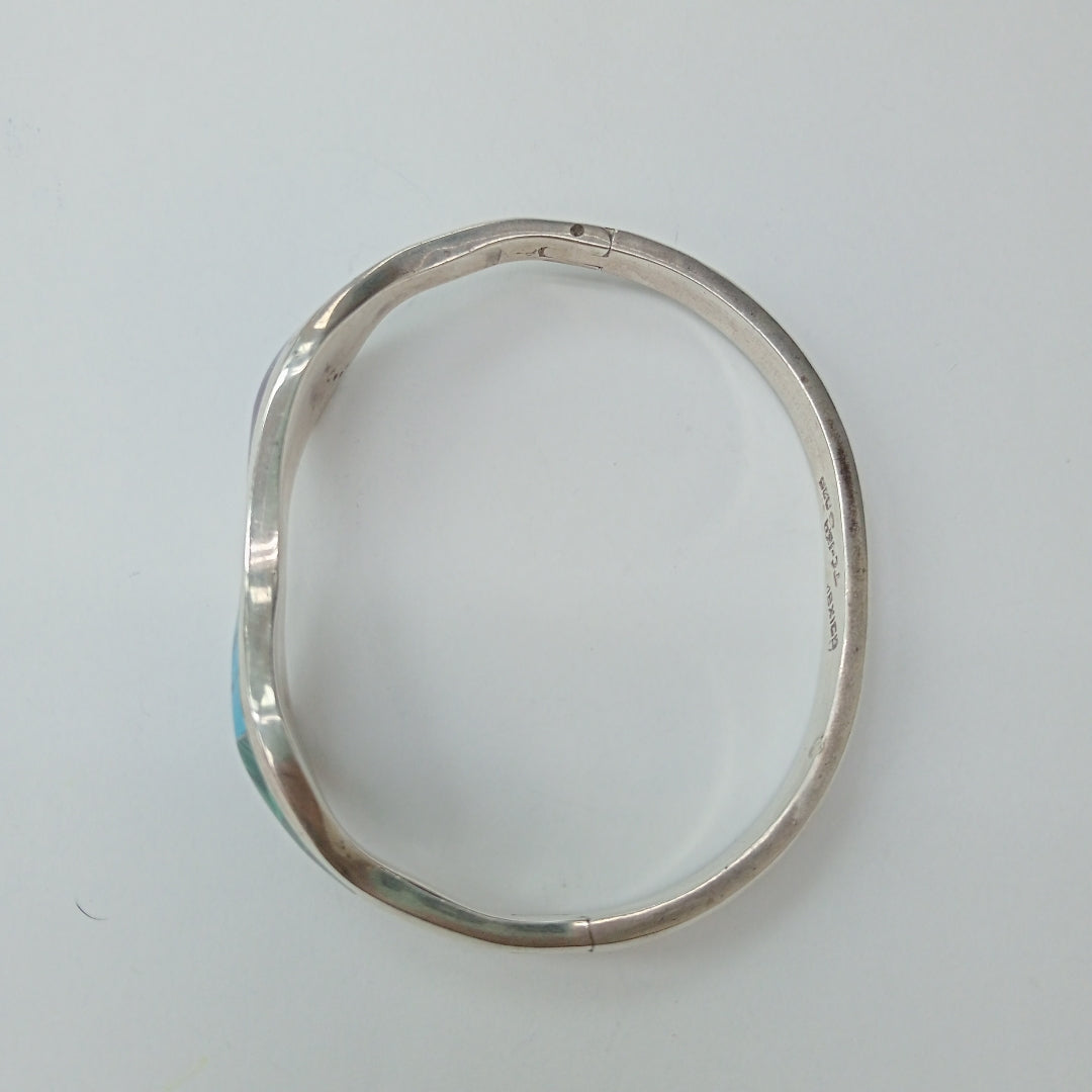 BRAZALETE. PLATA. 35.5 GRMS (SEMINUEVO)