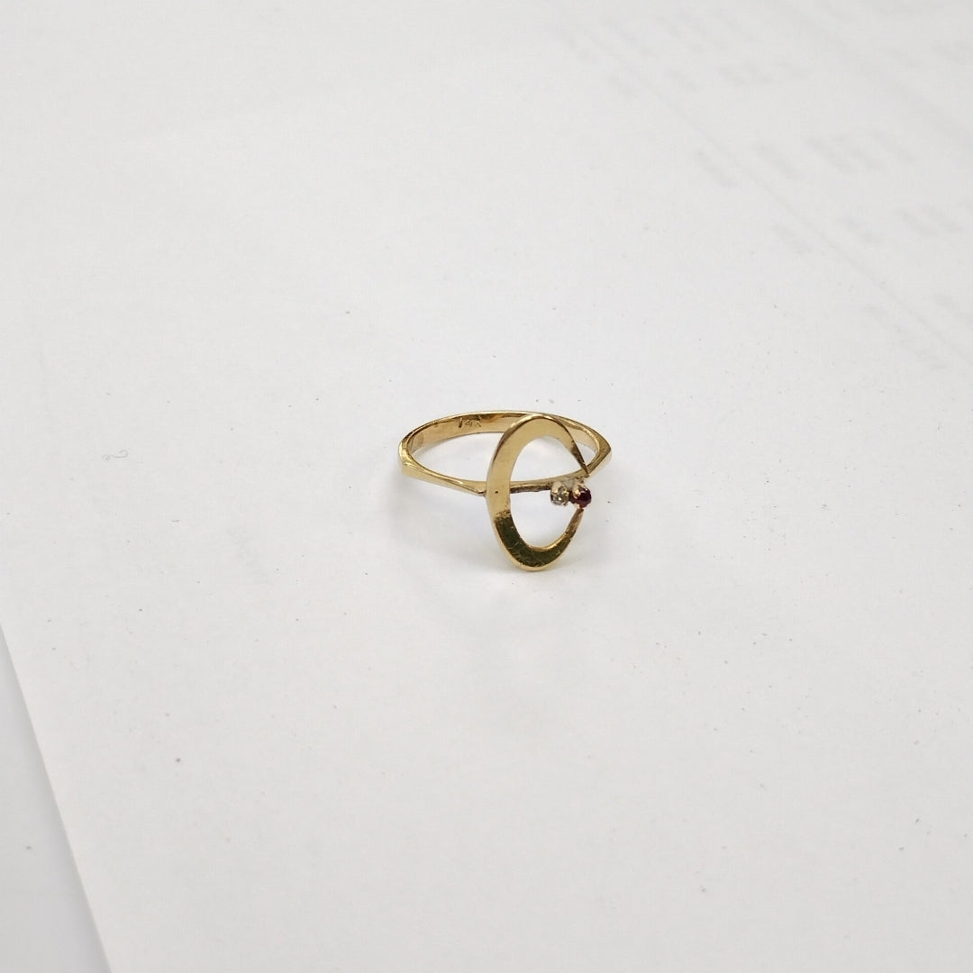 ANILLITO. ORO. 14 K 1.6 GRMS (SEMINUEVO)