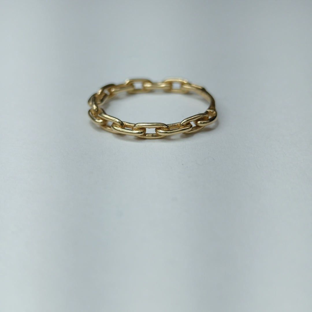 10100ANI69960B132 FRD8 ANILLOS DAMA ORO 14K 1.2GRS (NUEVO)