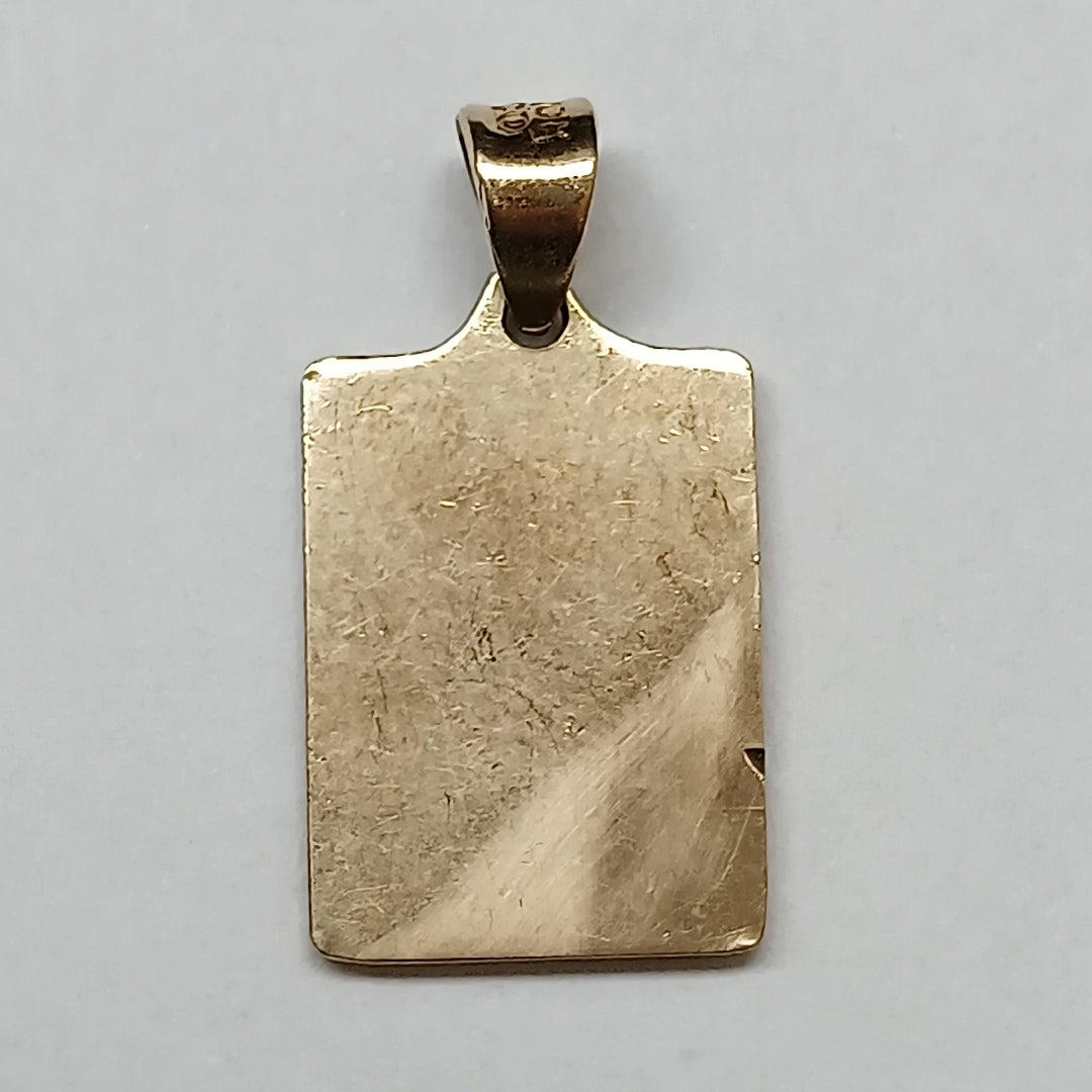 K1 1,90 GRMS 10 K ESPECIFICACIONES COMPLEMENTARIAS DIJE CON LA LETRA B (SEMINUEVO)