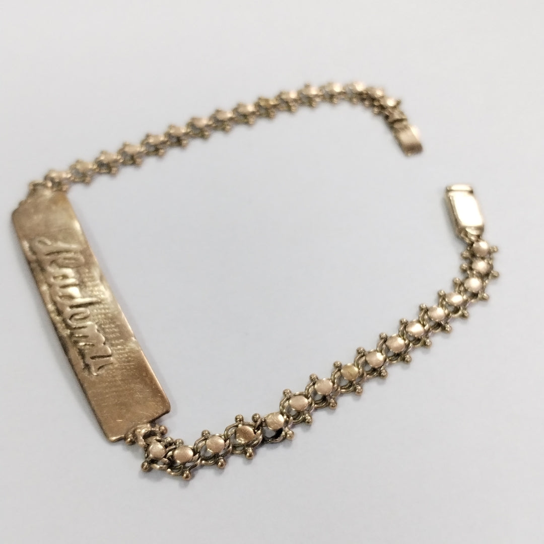 ESCLAVA ORO 10 K 3,30 GRMS (SEMINUEVO)