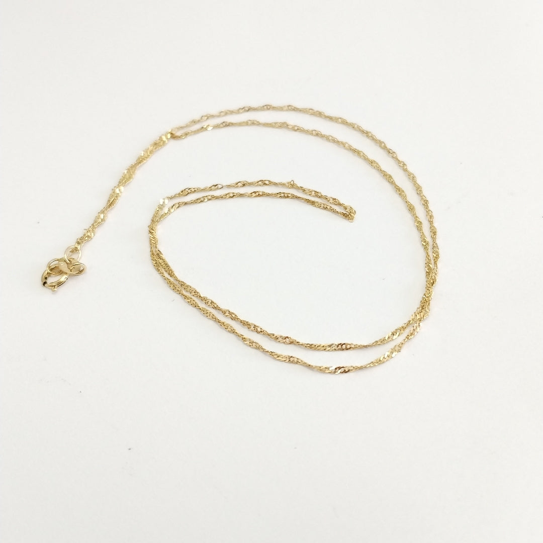 CADENA. ORO. 10 K 1 GRMS (SEMINUEVO)